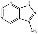 1H-Pyrazolo[3,4-d]pyrimidin-3-amine Struktur