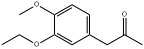 1-(3-Ethoxy-4-methoxyphenyl)propan-2-one Struktur