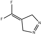 4-(Difluoromethylene)-4,5-dihydro-3H-pyrazole Struktur