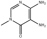 5,6-Diamino-3-methylpyrimidin-4(3H)-one Struktur