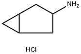 Bicyclo[3.1.0]hexan-3-amine hydrochloride Struktur