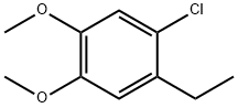 1-Chloro-2-ethyl-4,5-dimethoxybenzene Struktur