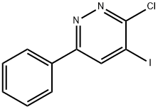 3-Chloro-4-iodo-6-phenylpyridazine Struktur