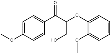 3-Hydroxy-2-(2-methoxyphenoxy)-1-(4-methoxyphenyl)propan-1-one