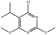 4-氯-5-異丙基-2,6-二甲氧基嘧啶, 96606-04-1, 結(jié)構(gòu)式