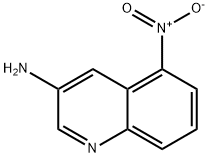 5-nitroquinolin-3-amine Struktur