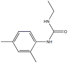 1-ETHYL-3-(2,4-XYLYL)UREA Struktur