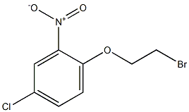 2-(2-BROMOETHOXY)-5-CHLORO-1-NITROBENZENE Struktur