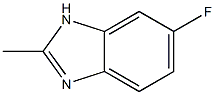 6-Fluoro-2-methyl-1H-benzoimidazole Struktur