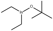 (t-Butoxy)diethylindium, 98% Struktur