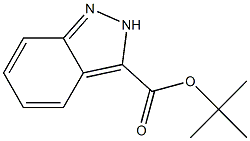 2H-Indazole-3-carboxylic acid tert-butyl ester Struktur