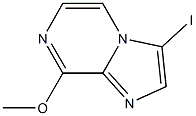 3-Iodo-8-methoxy-imidazo[1,2-a]pyrazine Struktur