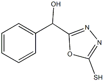 (5-mercapto-1,3,4-oxadiazol-2-yl)(phenyl)methanol Struktur