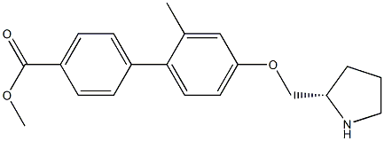 (S)-methyl 2'-methyl-4'-(pyrrolidin-2-ylmethoxy)biphenyl-4-carboxylate