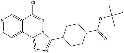 tert-butyl 4-(6-chloropyrido[4,3-d][1,2,4]triazolo[4,3-b]pyridazin-3-yl)piperidine-1-carboxylate