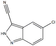 5-Chloro-2H-indazole-3-carbonitrile Struktur