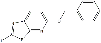 5-Benzyloxy-2-iodo-thiazolo[5,4-b]pyridine Struktur