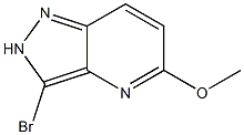 3-Bromo-5-methoxy-2H-pyrazolo[4,3-b]pyridine Struktur