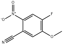 4-Fluoro-5-methoxy-2-nitro-benzonitrile Struktur