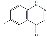 6-Fluoro-1H-cinnolin-4-one Struktur