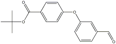 tert-butyl 4-(3-formylphenoxy)benzoate Struktur