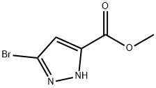 Methyl 3-bromo-1H-pyrazole-5-carboxylate Struktur