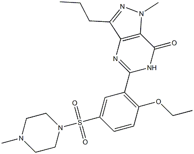 Sildenafil Impurity 2 Struktur