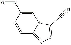 6-FORMYLIMIDAZO[1,2-A]PYRIDINE-3-CARBONITRILE Struktur