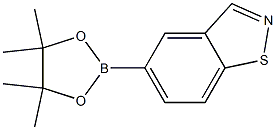 5-(4,4,5,5-tetramethyl-1,3,2-dioxaborolan-2-yl)benzo[d]isothiazole Struktur