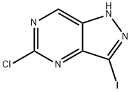 5-Chloro-3-iodo-1H-pyrazolo[4,3-d]pyrimidine Struktur