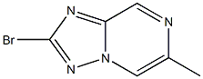 2-Bromo-6-methyl-[1,2,4]triazolo[1,5-a]pyrazine Struktur