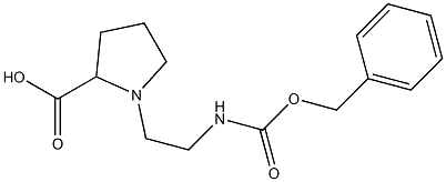 1-(2-(benzyloxycarbonylamino)ethyl)pyrrolidine-2-carboxylic acid