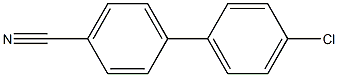 4'-chlorobiphenyl-4-carbonitrile Struktur