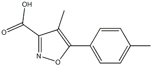 4-methyl-5-p-tolylisoxazole-3-carboxylic acid