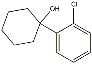 1-(2-CHLOROPHENYL)CYCLOHEXAN-1-OL, , 結(jié)構(gòu)式