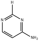 4-Amino(pyrimidine-2-d1) Struktur