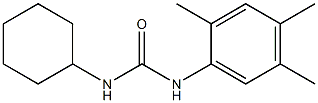 1-CYCLOHEXYL-3-(2,4,5-TRIMETHYLPHENYL)UREA Struktur