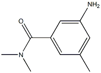 3-amino-N,N,5-trimethylbenzamide Struktur