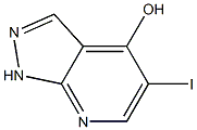 5-Iodo-1H-pyrazolo[3,4-b]pyridin-4-ol Struktur