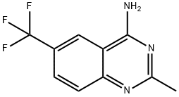 2-Methyl-6-(trifluoromethyl)quinazolin-4-amine Struktur