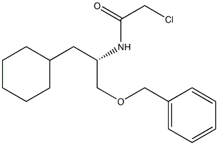 (S)-N-(1-(benzyloxy)-3-cyclohexylpropan-2-yl)-2-chloroacetamide