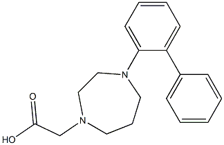 2-(4-(biphenyl-2-yl)-1,4-diazepan-1-yl)acetic acid