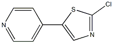 2-chloro-5-(pyridin-4-yl)thiazole Struktur