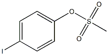 4-iodophenyl methanesulfonate Struktur