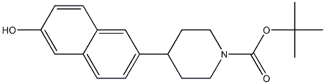 tert-butyl 4-(6-hydroxynaphthalen-2-yl)piperidine-1-carboxylate