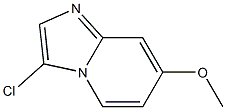 3-Chloro-7-methoxy-imidazo[1,2-a]pyridine Struktur