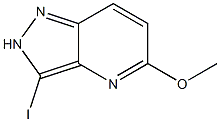 3-Iodo-5-methoxy-2H-pyrazolo[4,3-b]pyridine Struktur