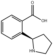 2-((2R)PYRROLIDIN-2-YL)BENZOIC ACID Struktur