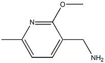 (2-Methoxy-6-methyl-pyridin-3-yl)-methyl-amine Struktur