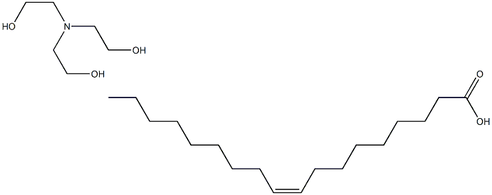 Triethanolamine monooleate Struktur